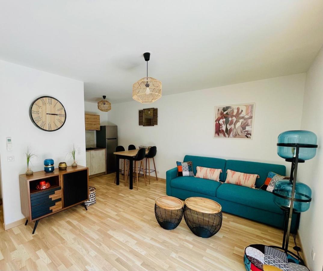 Ajaccio T2 Grand Standing Neuf - Centre Ville Et Plages - 4 Personnes - Parking Prive Dış mekan fotoğraf